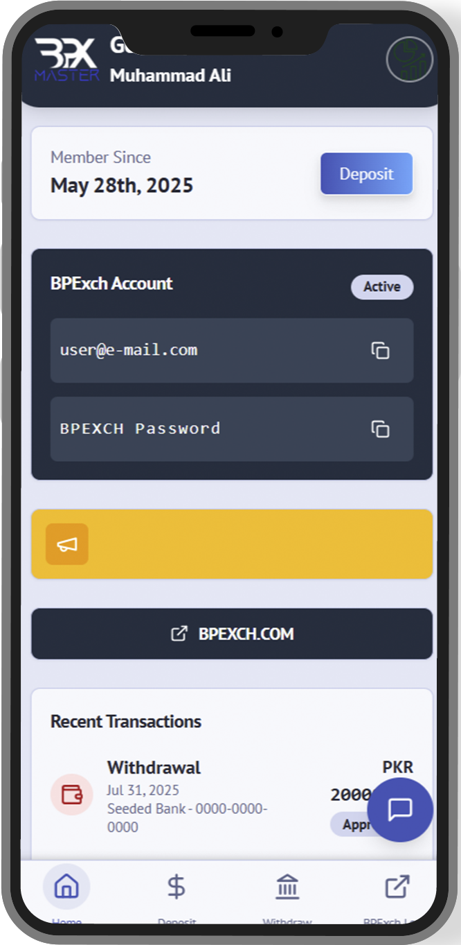 Dashboard Mockup